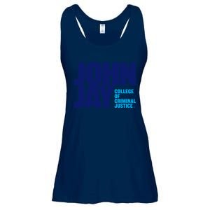 John Ja Y College Of Criminal Justice Bloodhounds Ladies Essential Flowy Tank