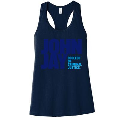 John Ja Y College Of Criminal Justice Bloodhounds Women's Racerback Tank