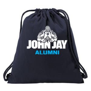 John Ja Y College Of Criminal Justice Bloodhounds Alumni Drawstring Bag