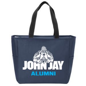 John Ja Y College Of Criminal Justice Bloodhounds Alumni Zip Tote Bag