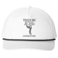 Jiu Jitsu Your First Lesson Is Free Funny MMA Martial Arts Snapback Five-Panel Rope Hat