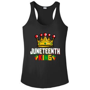 Juneteenth King Afro African Black History Month Meaningful Gift Ladies PosiCharge Competitor Racerback Tank