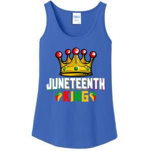 Juneteenth King Afro African Black History Month Meaningful Gift Ladies Essential Tank