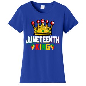 Juneteenth King Afro African Black History Month Meaningful Gift Women's T-Shirt