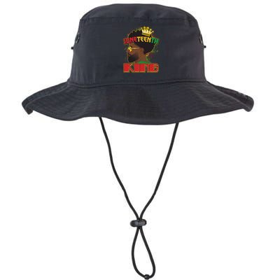 Juneteenth King Black African American Man Afro Bucket Hat