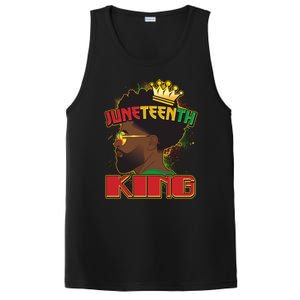 Juneteenth King Black African American Man Afro PosiCharge Competitor Tank