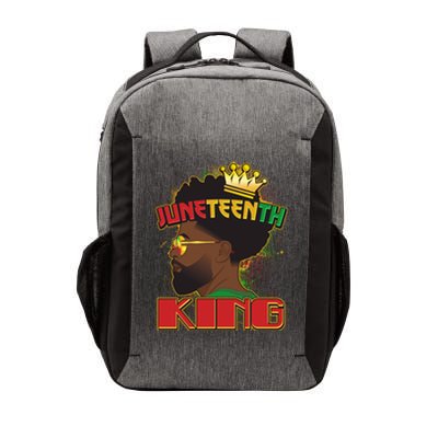 Juneteenth King Black African American Man Afro Vector Backpack