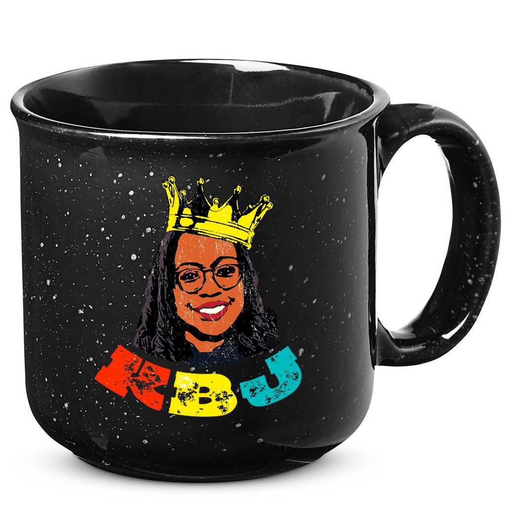 Judge Ketanji Brown Jackson Black Girl Magic Supreme Court 15oz Campfire Ceramic Mug