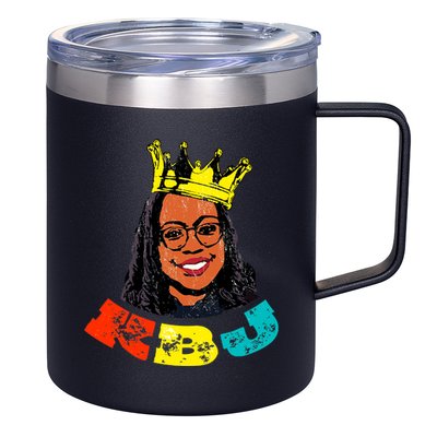 Judge Ketanji Brown Jackson Black Girl Magic Supreme Court 12oz Stainless Steel Coffee Mug