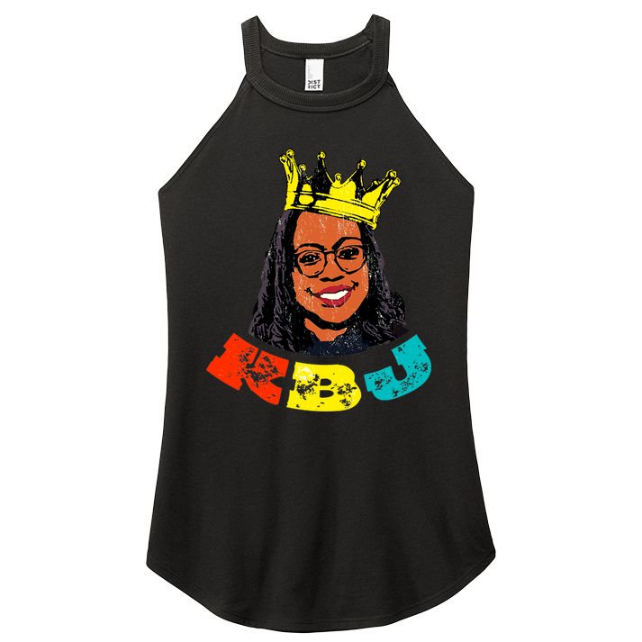 Judge Ketanji Brown Jackson Black Girl Magic Supreme Court Women's Perfect Tri Rocker Tank
