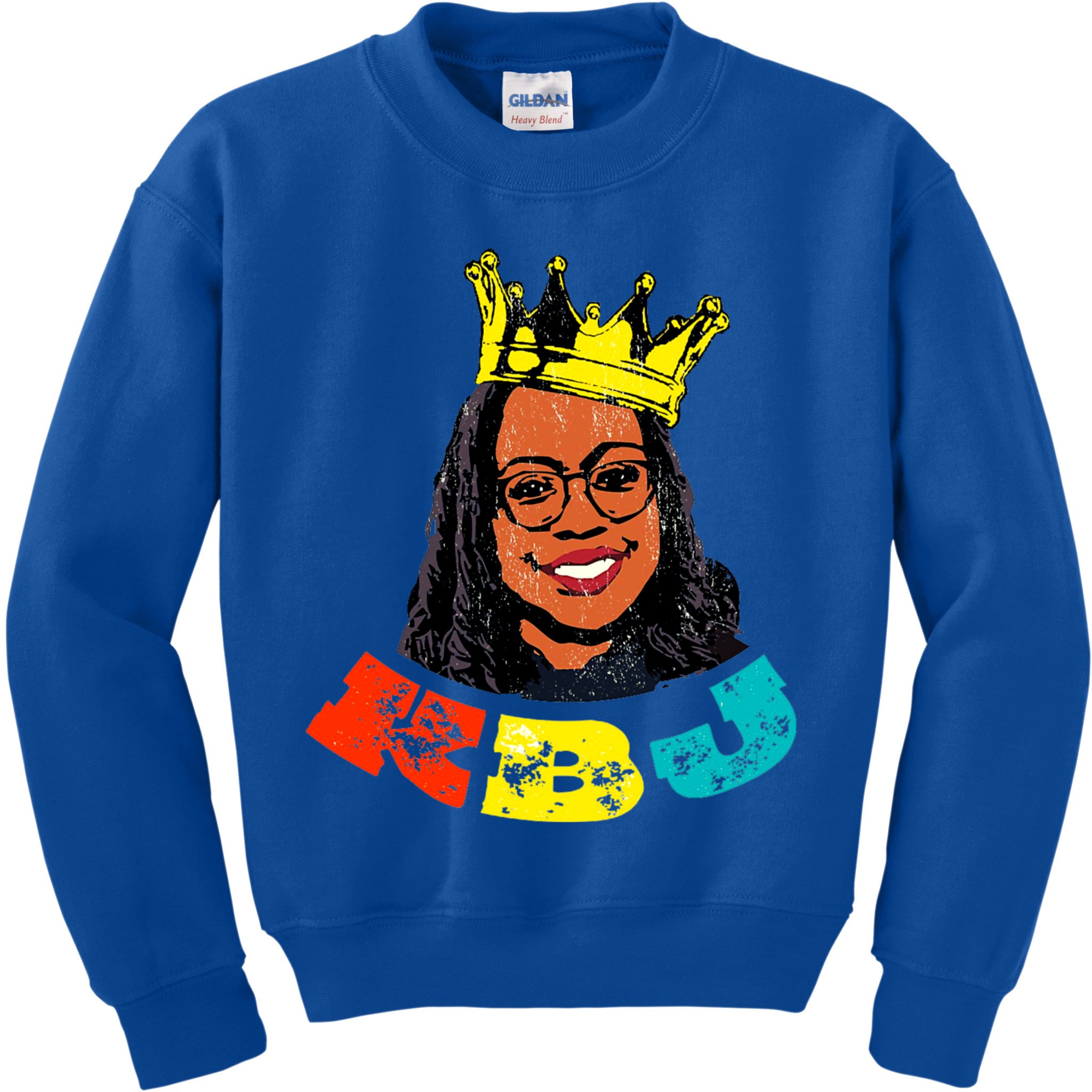 Judge Ketanji Brown Jackson Black Girl Magic Supreme Court Kids Sweatshirt