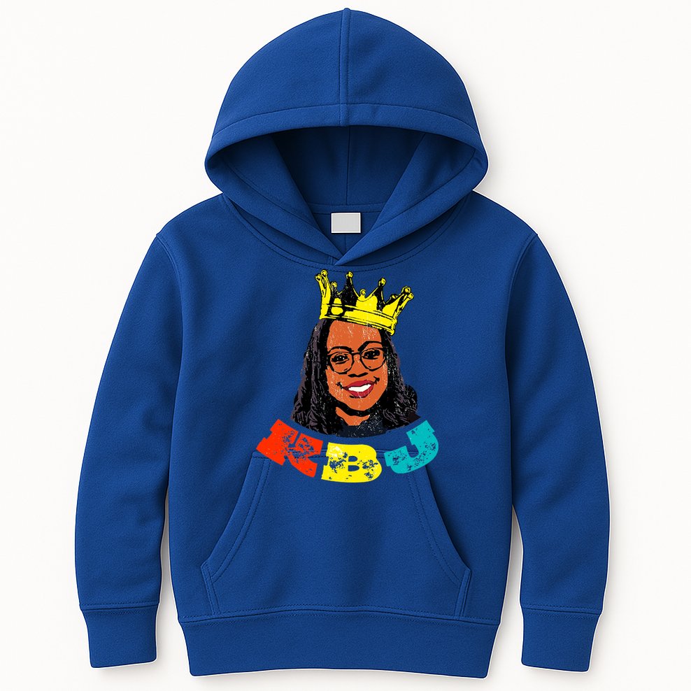 Judge Ketanji Brown Jackson Black Girl Magic Supreme Court Kids Hoodie