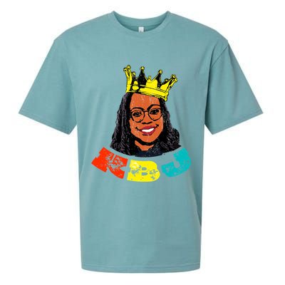 Judge Ketanji Brown Jackson Black Girl Magic Supreme Court Sueded Cloud Jersey T-Shirt