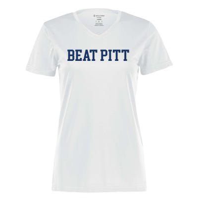 Jonathan Kimble Beat Pitt Women's Momentum V-Neck T-Shirt