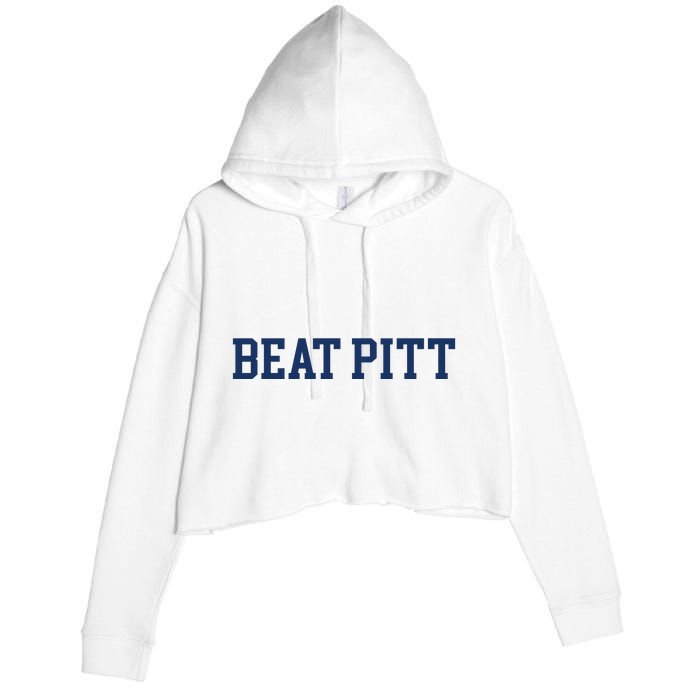 Jonathan Kimble Beat Pitt Crop Fleece Hoodie