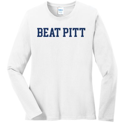 Jonathan Kimble Beat Pitt Ladies Long Sleeve Shirt