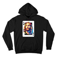 Jesus King Card Christian Hoodie