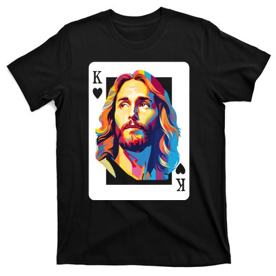 Jesus King Card Christian T-Shirt