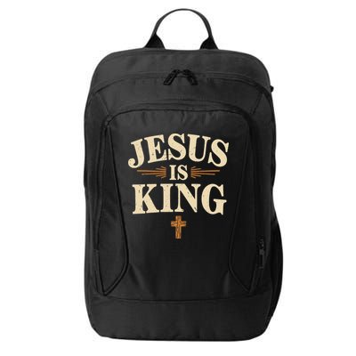 Jesus King Christian Best Godson Ever City Backpack