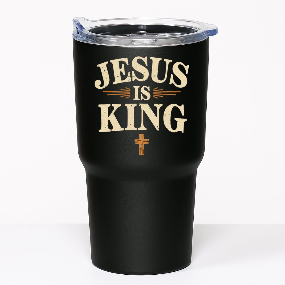 Jesus King Christian Best Godson Ever Tumbler