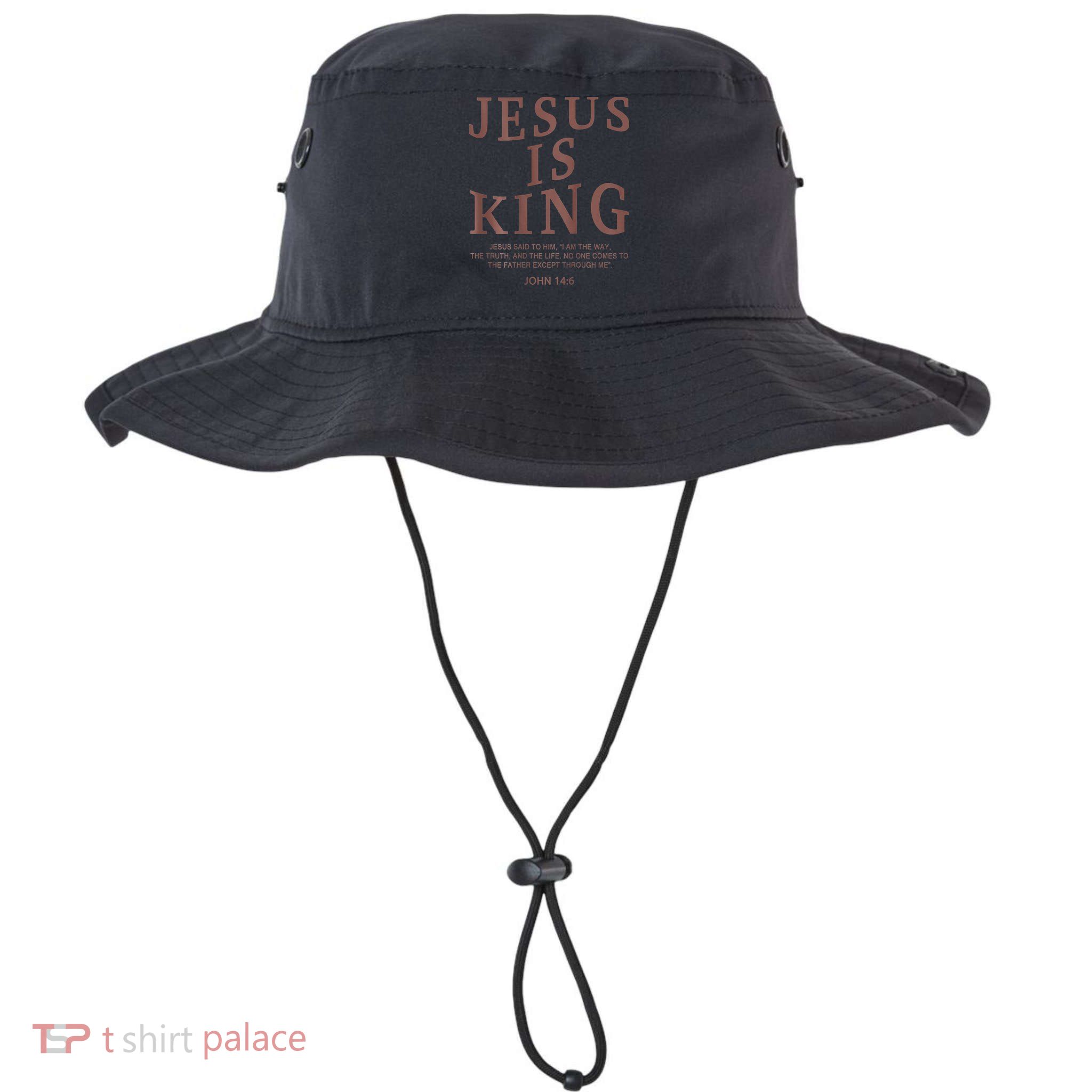 Jesus King Christian Teen Girl God Good Son Brother Bucket Hat