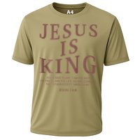 Jesus King Christian Teen Girl God Good Son Brother Cooling Performance Crew T-Shirt