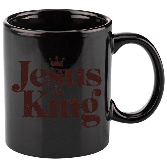 Jesus King Christian Best Godson Everer 11oz C Handle Ceramic Mug