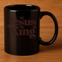 Jesus King Christian Best Godson Everer 11oz C Handle Ceramic Mug