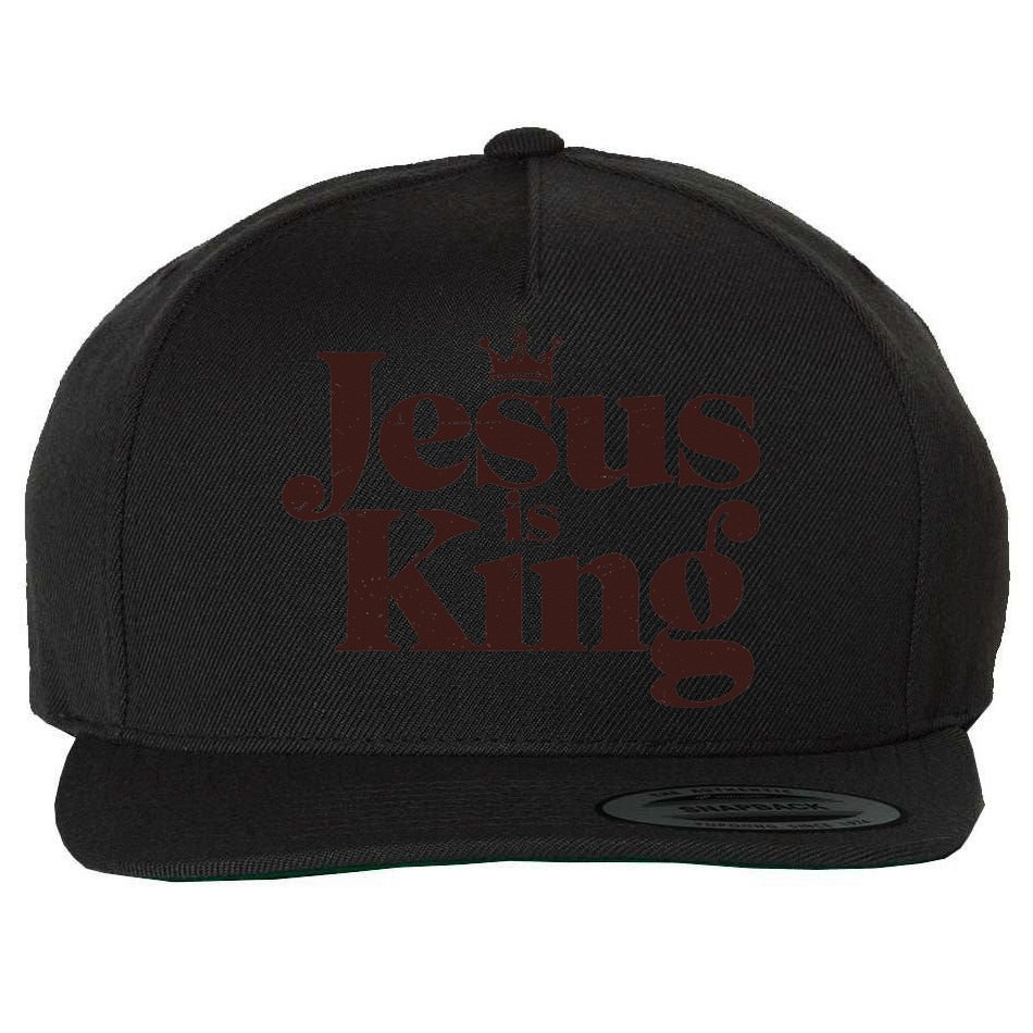 Jesus King Christian Best Godson Everer Wool Snapback Cap
