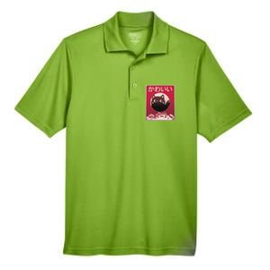 Japanese Kawaii Cute Neko Cat Men's Origin Performance Pique Polo