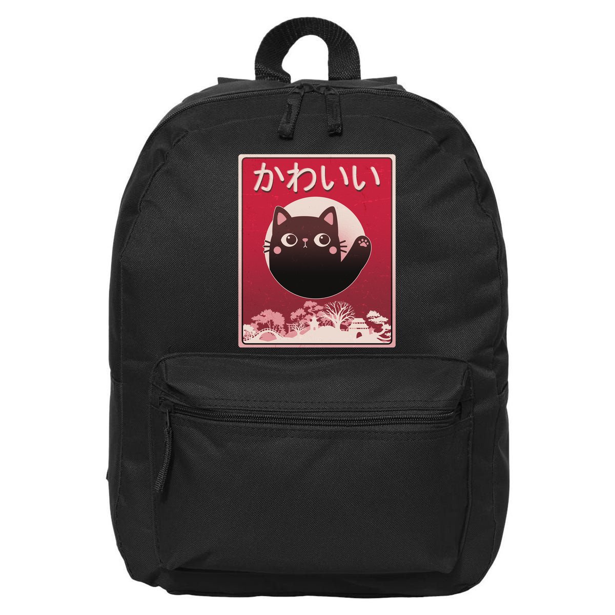 Japanese Kawaii Cute Neko Cat 16 in Basic Backpack
