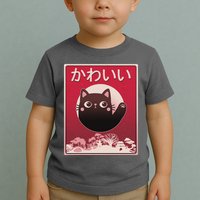 Japanese Kawaii Cute Neko Cat Toddler T-Shirt