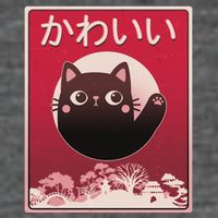Japanese Kawaii Cute Neko Cat Toddler T-Shirt