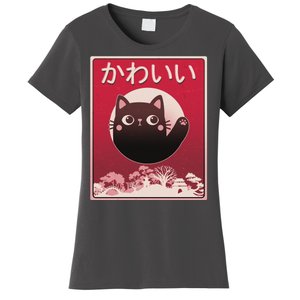 Japanese Kawaii Cute Neko Cat Women's T-Shirt