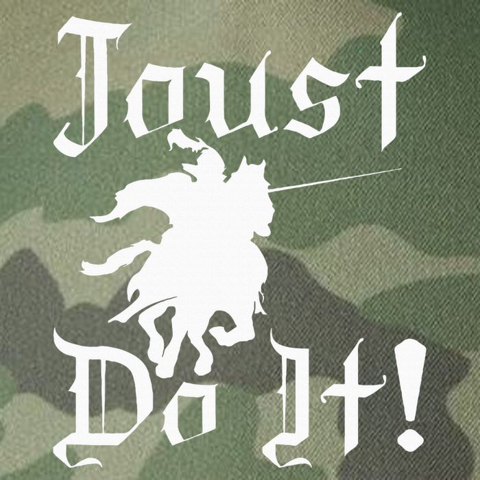 Jousting Knight Do It Ren Faire Renaissance Festival Legacy Tie Dye Trucker Hat