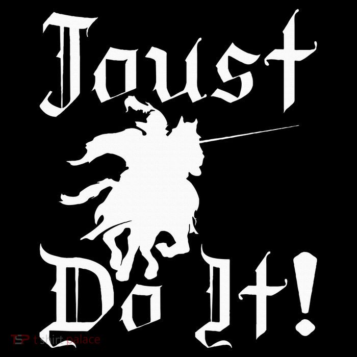 Jousting Knight Do It Ren Faire Renaissance Festival Flexfit Unipanel Trucker Cap