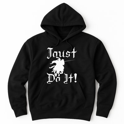 Jousting Knight Do It Ren Faire Renaissance Festival Hoodie