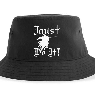 Jousting Knight Do It Ren Faire Renaissance Festival Sustainable Bucket Hat