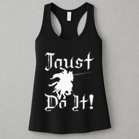 Jousting Knight Do It Ren Faire Renaissance Festival Womens Tank Top