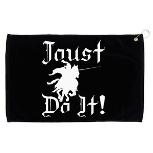 Jousting Knight Do It Ren Faire Renaissance Festival Grommeted Golf Towel