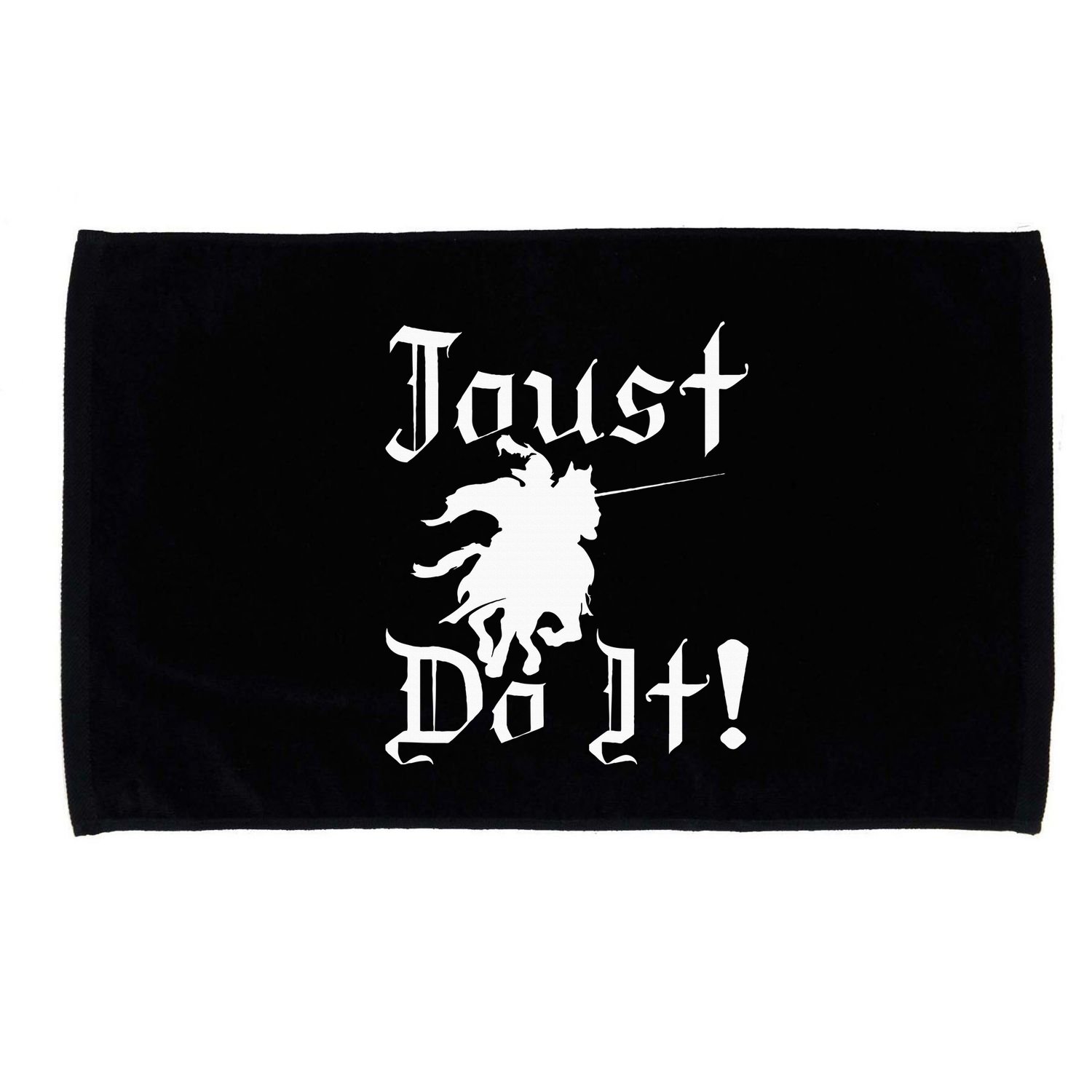 Jousting Knight Do It Ren Faire Renaissance Festival Microfiber Hand Towel