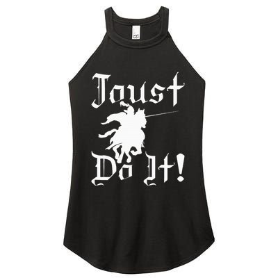 Jousting Knight Do It Ren Faire Renaissance Festival Women's Perfect Tri Rocker Tank