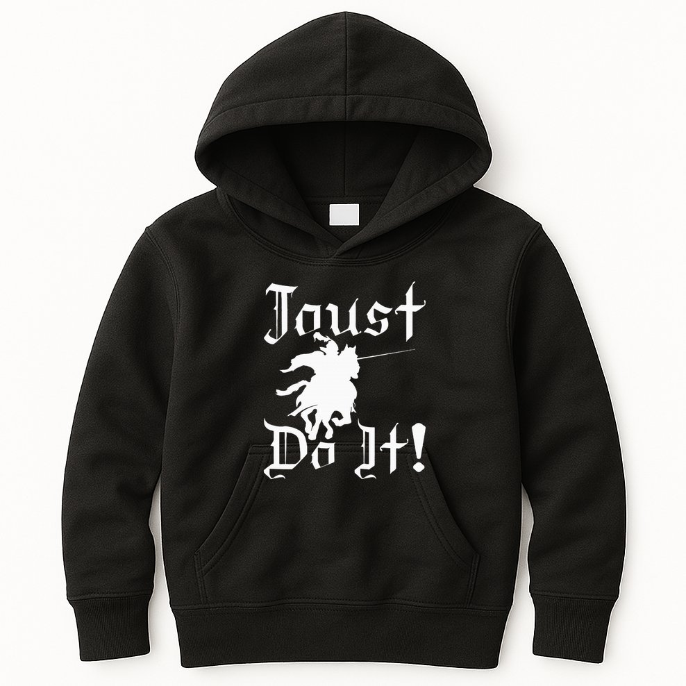 Jousting Knight Do It Ren Faire Renaissance Festival Kids Hoodie