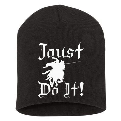 Jousting Knight Do It Ren Faire Renaissance Festival Short Acrylic Beanie