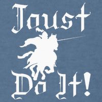 Jousting Knight Do It Ren Faire Renaissance Festival Garment-Dyed Sweatshirt