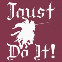 Jousting Knight Do It Ren Faire Renaissance Festival 16oz Travel Tumbler