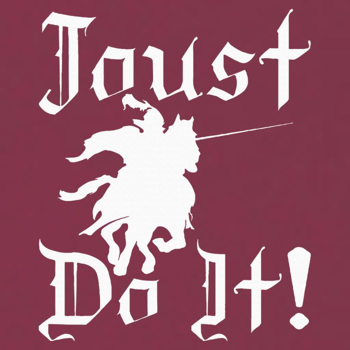 Jousting Knight Do It Ren Faire Renaissance Festival 16oz Travel Tumbler