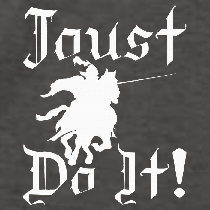 Jousting Knight Do It Ren Faire Renaissance Festival Vector Backpack