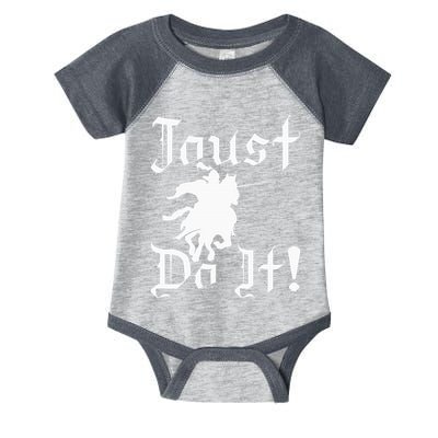 Jousting Knight Do It Ren Faire Renaissance Festival Infant Baby Jersey Bodysuit