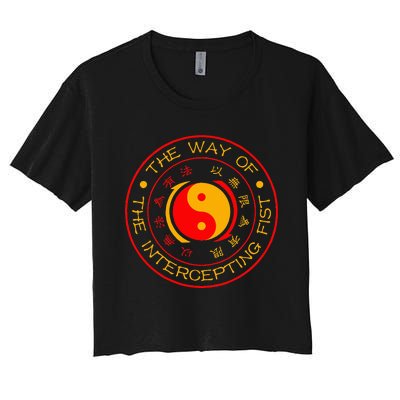 Jeet Kune Do The Way Of The Intercepting Fist Seal Jkd Women's Crop Top Tee